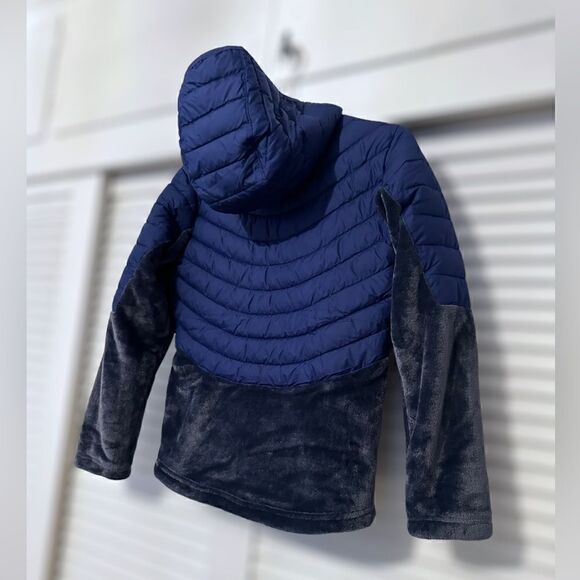 Columbia Winter Snow Powder Lite Omni Heat Thermarator Insulated hooded jacket L - Picture 7 of 15